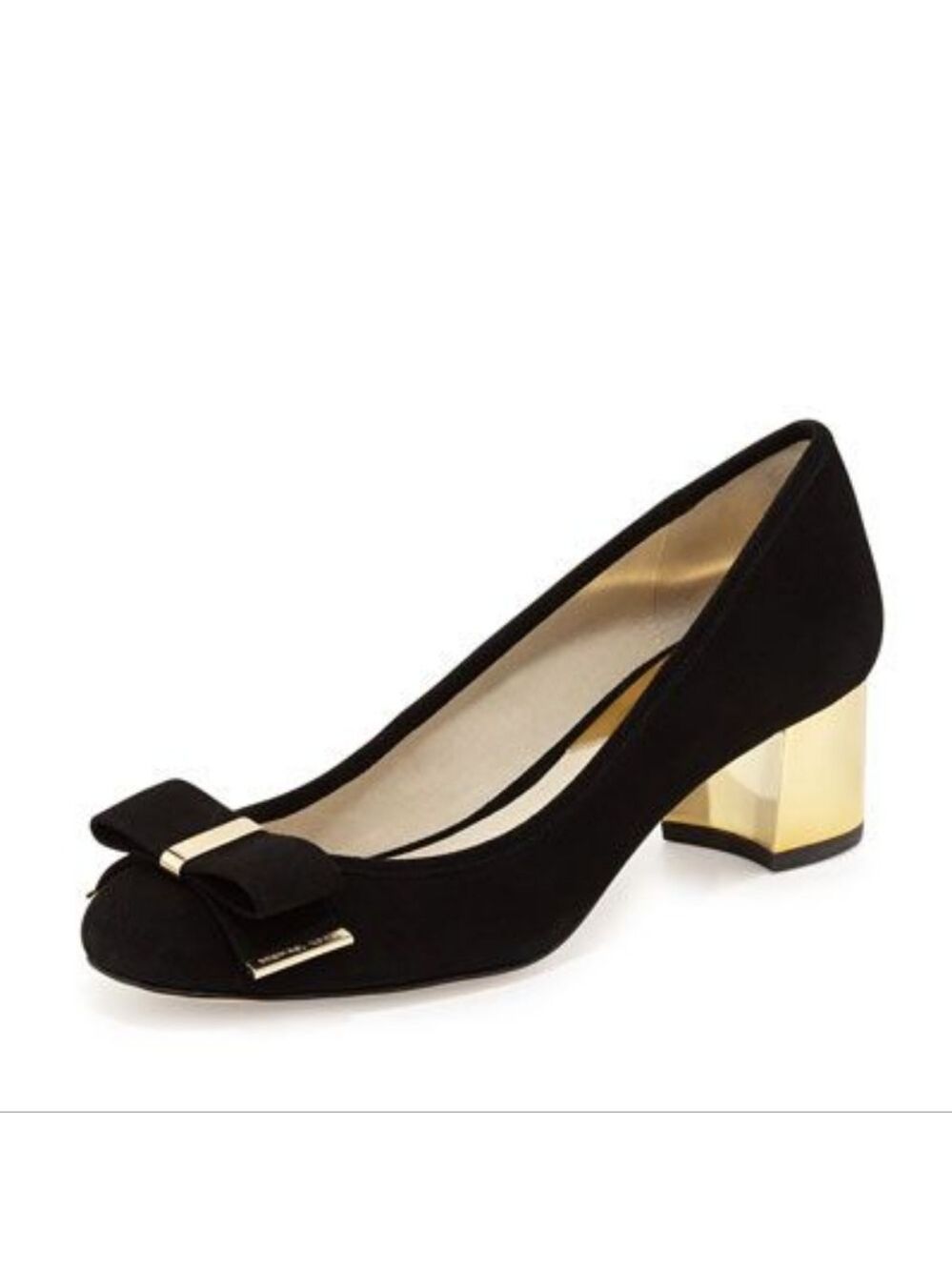 MICHAEL Michael Kors Kiera Suede Mid-Pump